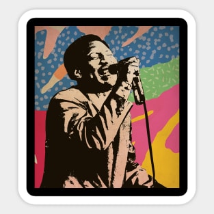 Vintage Poster - Otis Redding Style Sticker